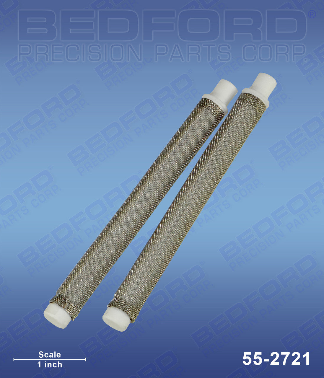 ASM 44332 Replacement Gun Filters: 50 Mesh, White, Medium (2-Pack)