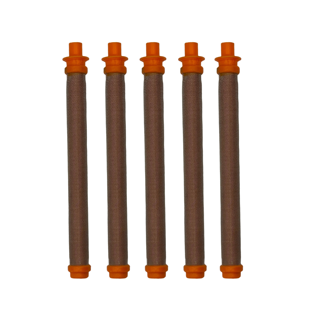 Bedford Gun Filter, 100 Mesh, Orange (5-Pack)