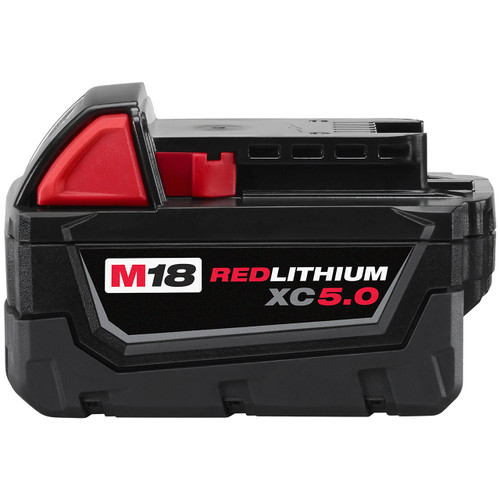 Milwaukee REDLITHIUM M18 XC5.0 Extended Capacity Battery, 18V