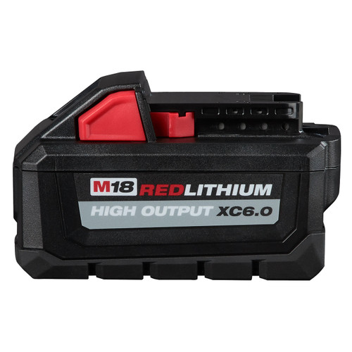 Milwaukee REDLITHIUM M18 XC6.0 Extended Capacity Battery, 18V