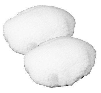 Black and Decker 2 Pack Of Genuine OEM Replacement Wool Bonnets - 580753-01-2PK