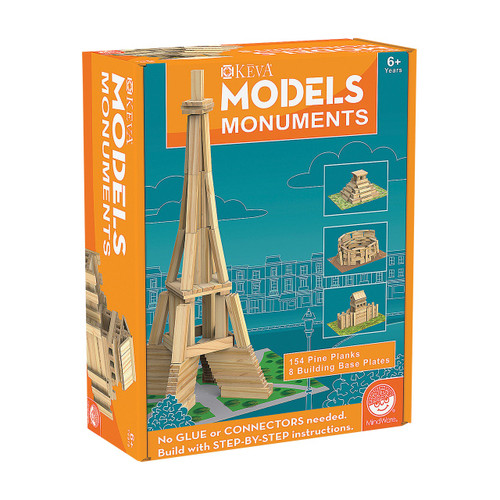 KEVA Monuments Building Set