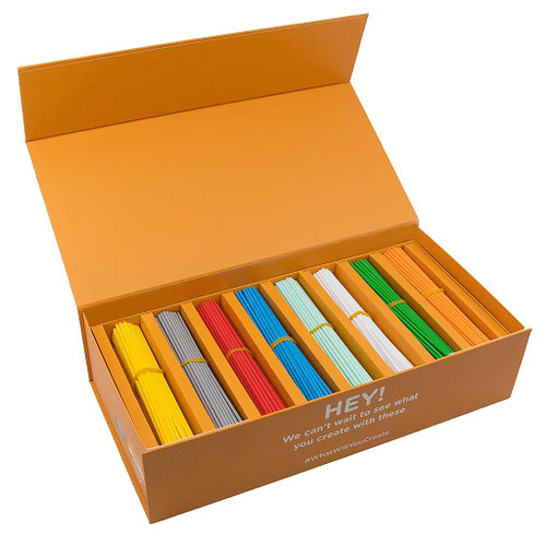 3Doodler Start Plastic Kit, 1,200-Pack, Assorted Colors
