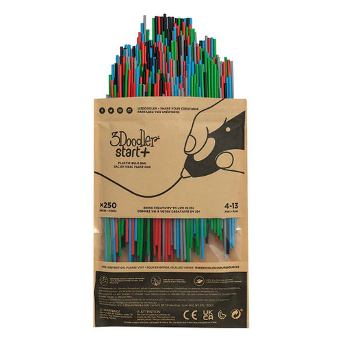 3Doodler Start+ Eco-Plastic Filament, Primary Pow