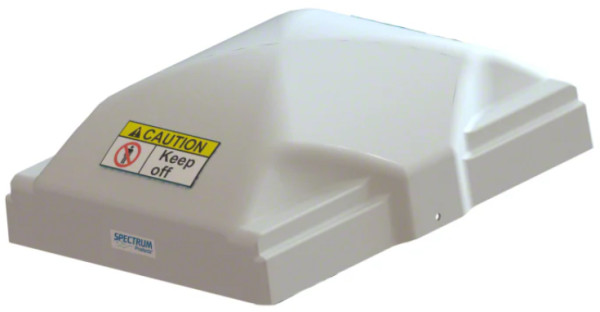 Spectrum Aquatic Starting Block Platform Hard Cover White 153174