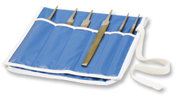 6" Assorted 6-Piece File Set, Mercer Abrasives BFS606A (Qty. 1)