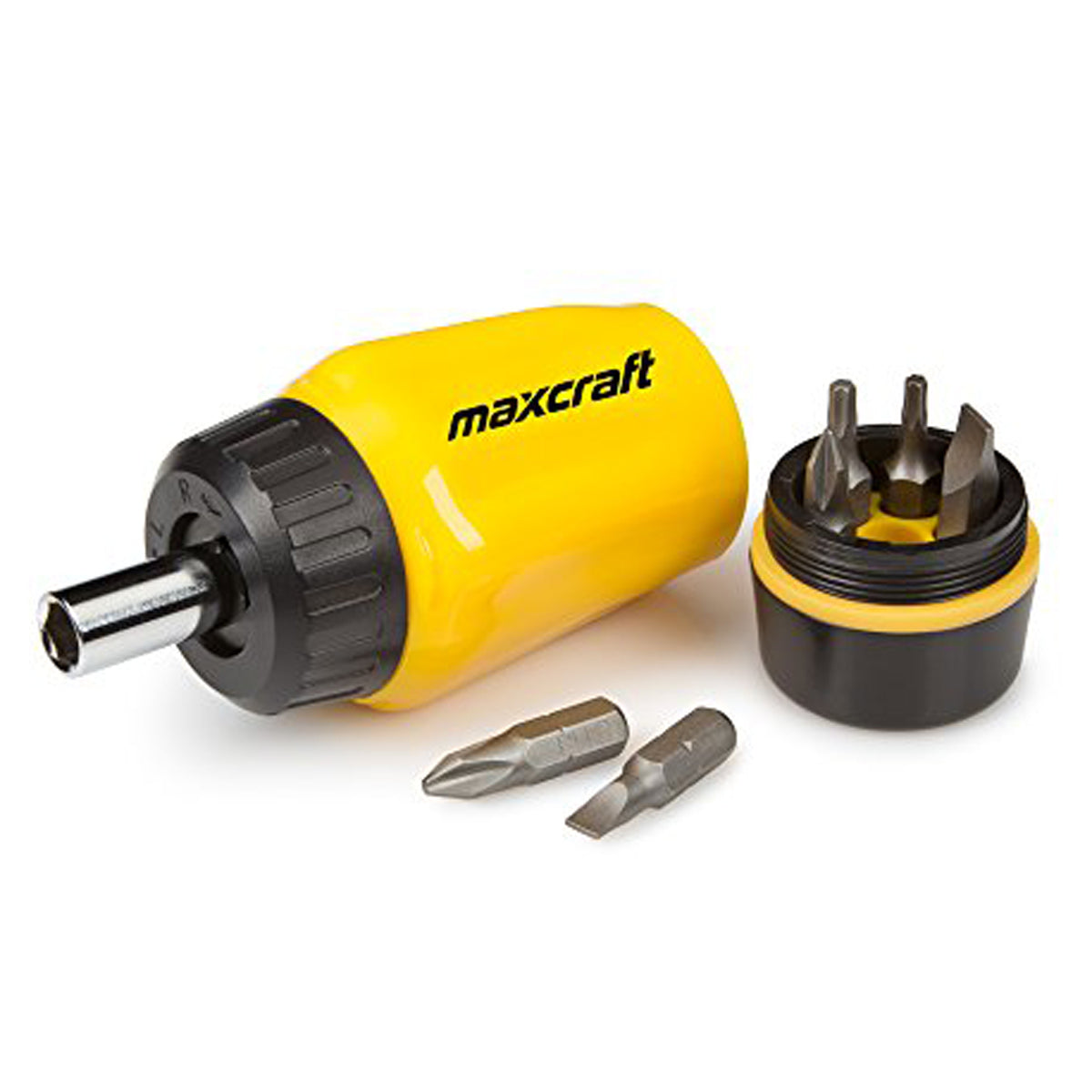 Maxcraft 6-in-1 Ratchet Screwdriver Gearless Ratchet Driver