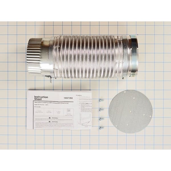 Whirlpool Replacement Exhaust Kit, Part# Wp528p3