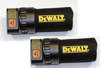 DeWalt D26450/D26451/D26453 Replacement Sander Dust Bag 2-Pack # 608354-00SV-2PK