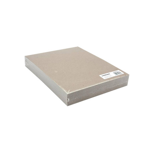 Grafix Medium Weight Chipboard, 8-1/2" x 11", 25-Pack