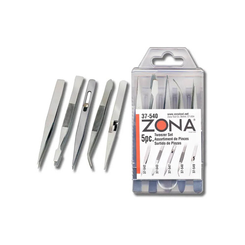 Zona Tweezer Set, 5-Piece