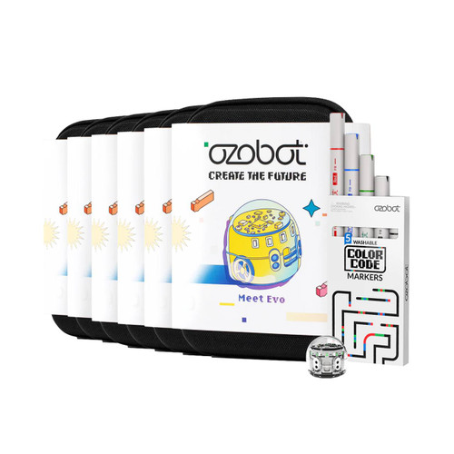 Ozobot Evo Entry Kit, 6-Pack
