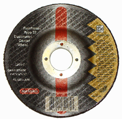 4.5" x 1/8" x 5/8"-11 ZA24T T27 Pipeline Wheel | Metabo Plus-Z 655792000