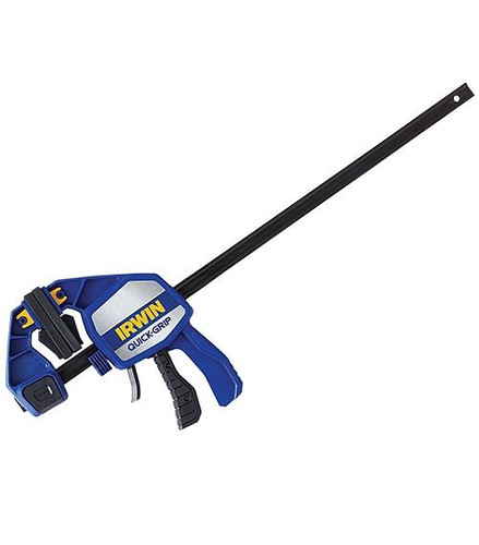 Quick-Grip Heavy-Duty One-Handed Bar Clamp/Spreader, 18"