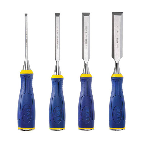 Irwin Marples Blue Chip Chisels, 4-Piece Set