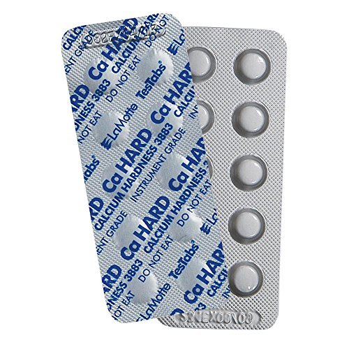 LaMotte 3883A-H Calcium Hardness Test Tablets – 50 Foil-Wrapped Tablets for Pool & Spa Water Testing