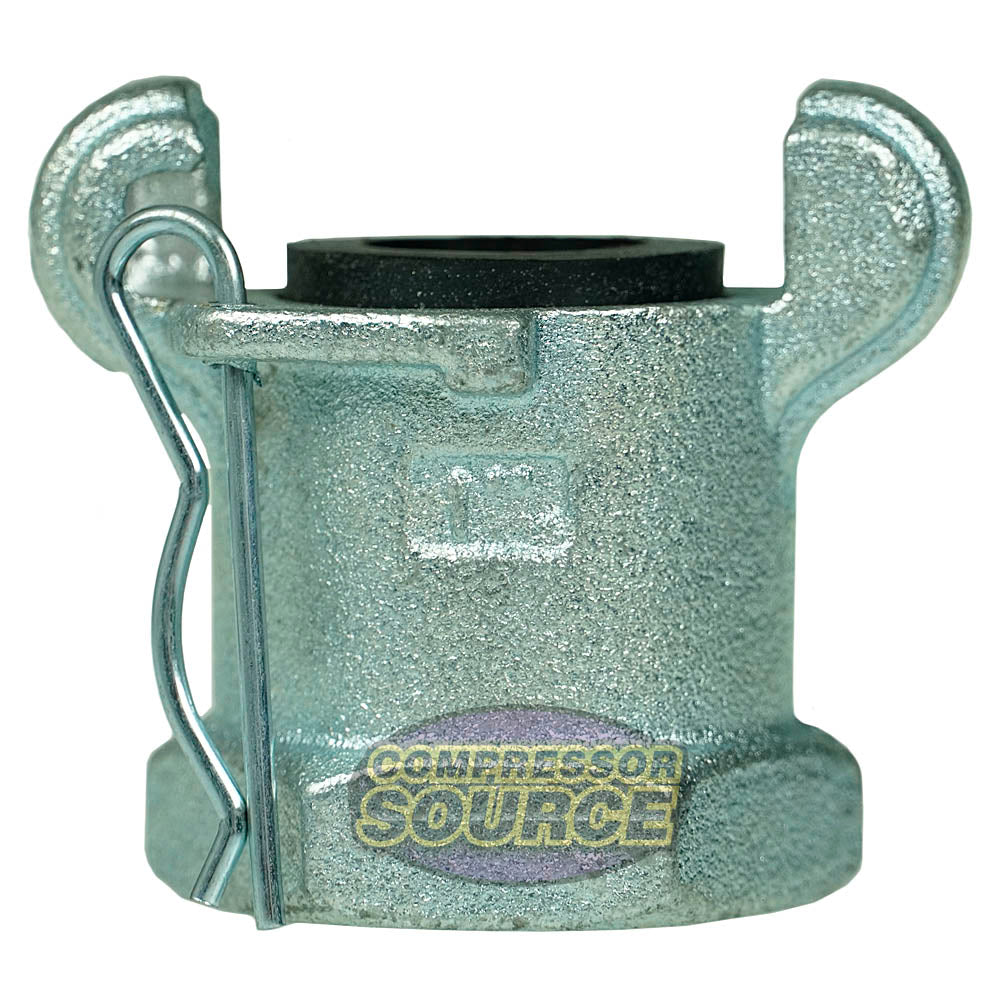 1" FNPT Iron Ductile Pipe Coupling With Female End 66012