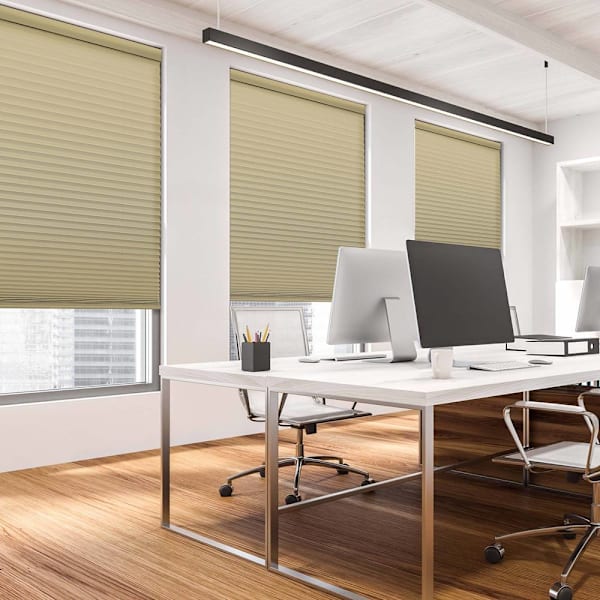 St. Charles 24 X 64" Camel Light Filtering Cordless Pleated Shade