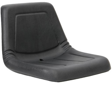Concentric Replacement Seat: Deluxe High Back Seat, Black