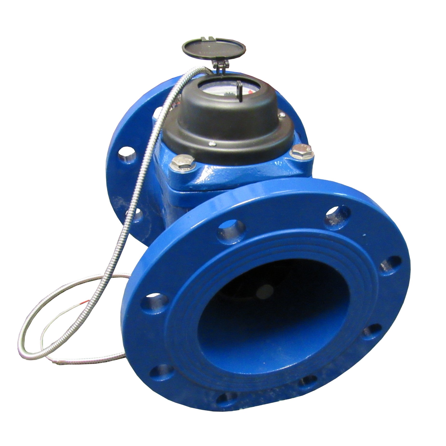 PRM Woltmann Helix Style 6 Inch Water Meter For Totalization With Pulse - Flanged