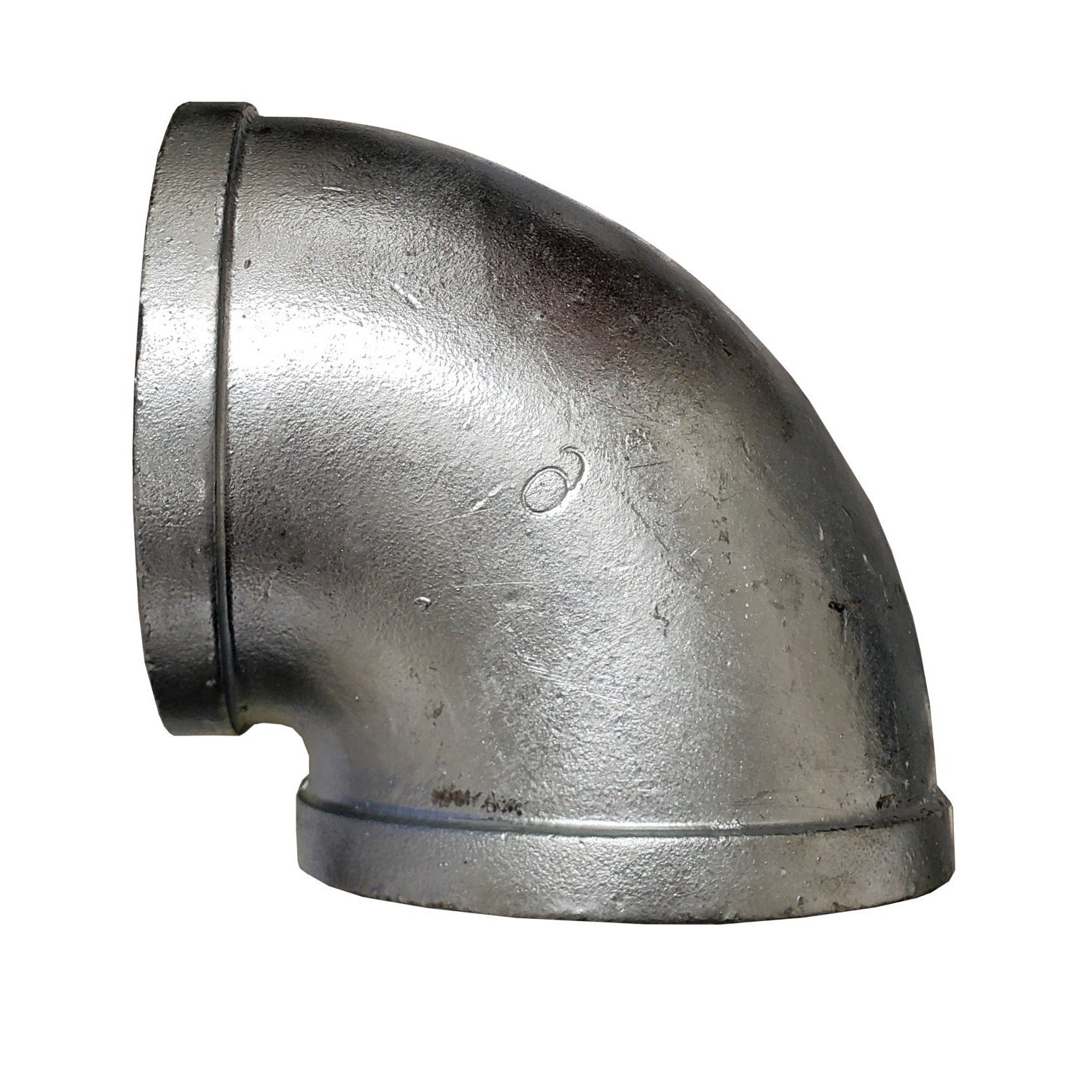 TSX 6 Inch NPT Galvanized Malleable Iron 90 Degree Elbow