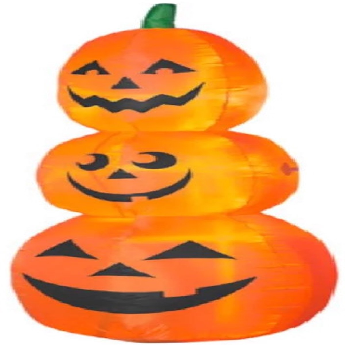 7' Airblown LED Pumpkin Stack Halloween Inflatable