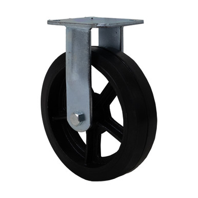 8" x 2" Rigid Plate Caster Jescraft CTR-8MRR