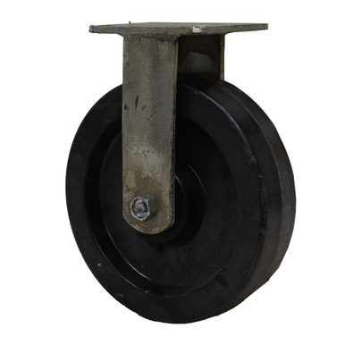 8" x 2" Rigid Plate Caster Jescraft CTR-8PHR
