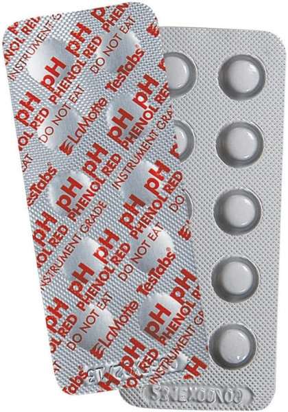 LaMotte 3880A-H pH Test Tablets – 50 Foil-Wrapped Tablets for Pool & Spa Water Testing