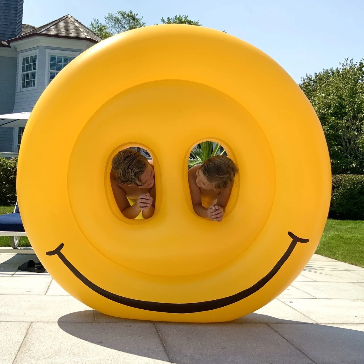 72'' Smiley Face Island from Swimline