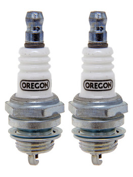 Oregon 2 Pack 77-303-1-2PK Spark Plug Bosch FR8DC Champ RC12YC NGK BCPR5ES