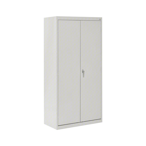 Sandusky Lee 24 Ga. Medium Duty Welded Steel Storage Cabinet, 36" X 24" X 72", Dove Gray