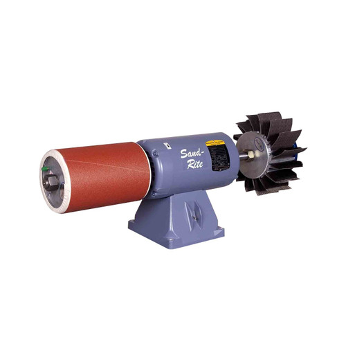Sand-Rite Pneumatic Drum Brush Head Bench Top Sander