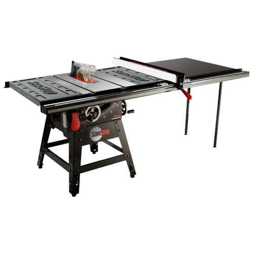 SawStop 10" Contractor Saw, 52" T-Glide Fence, 1.75 HP, 120V