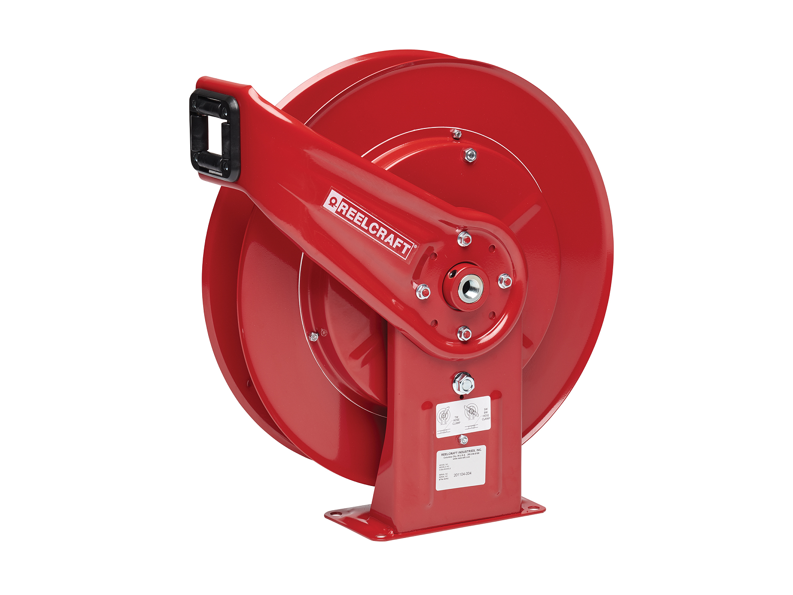 PART# PW7600OHP PW7600 OHP - 3/8"X50' PW Spring Reel-No Hose