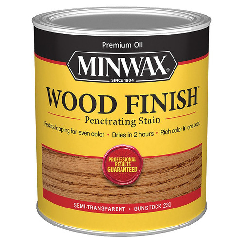 Minwax Wood Finish Wood Stain, Gunstock, Qt.