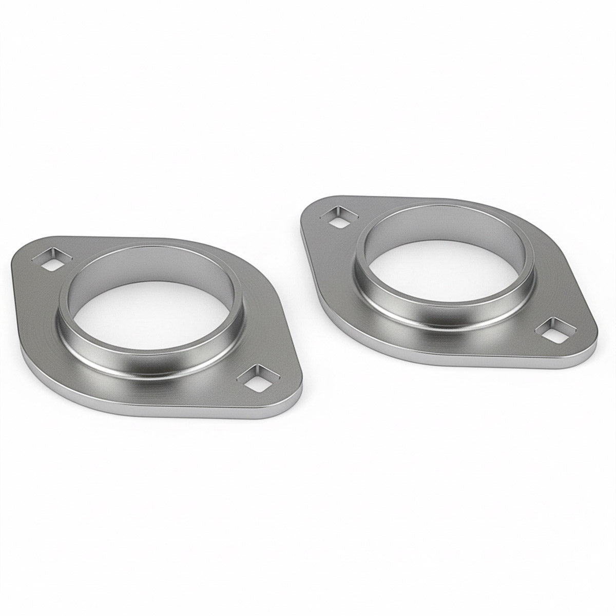 52MM 2-HOLE FLANGE PAIR