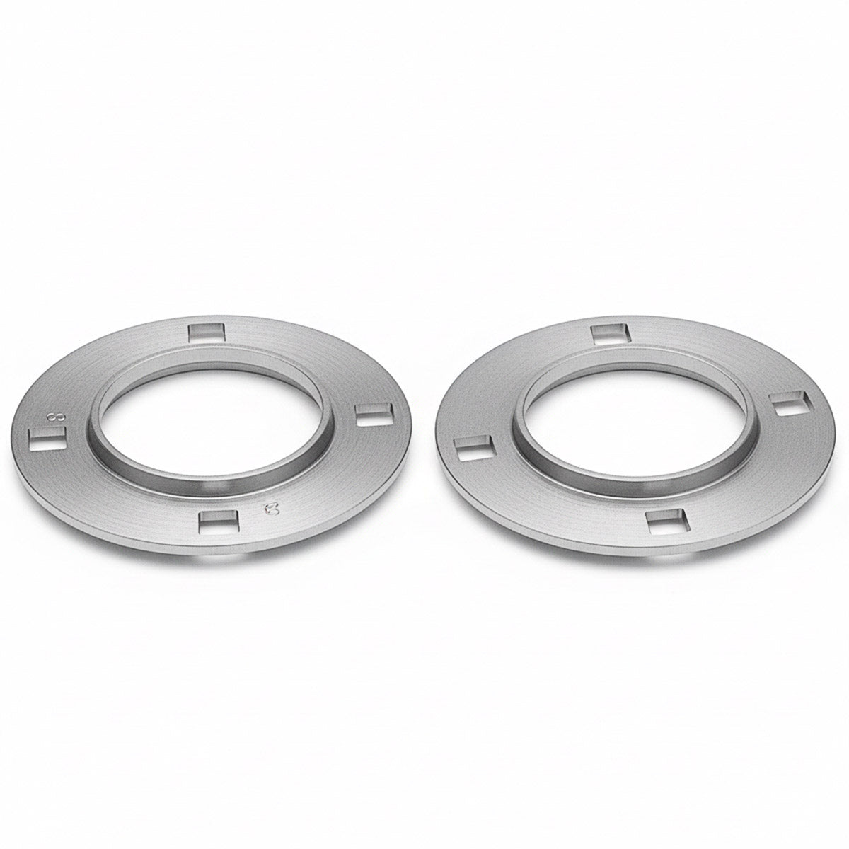 80MM 4 Hole Relube Flange Pair