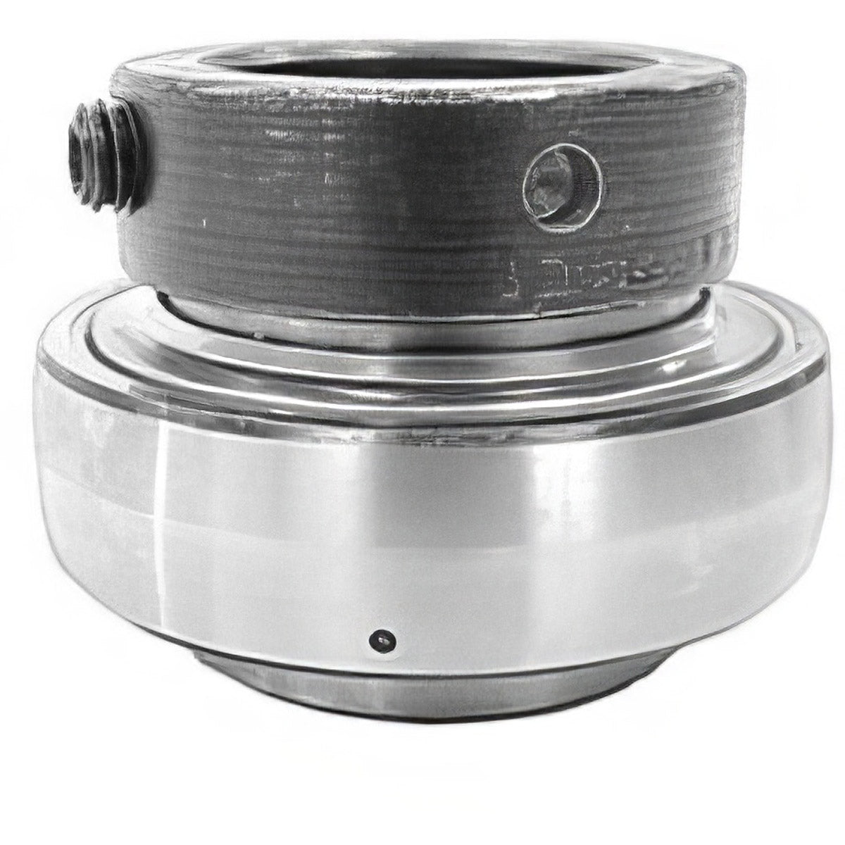 INSERT BEARING WITH LOCK COLLAR - 3/4" BORE-WIDE INNER RING - GREASABLE