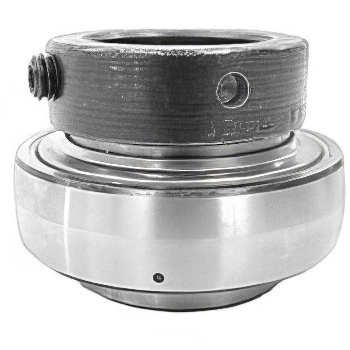 INSERT BEARING WITH LOCK COLLAR - 1-1/8" BORE-WIDE INNER RING - GREASABLE