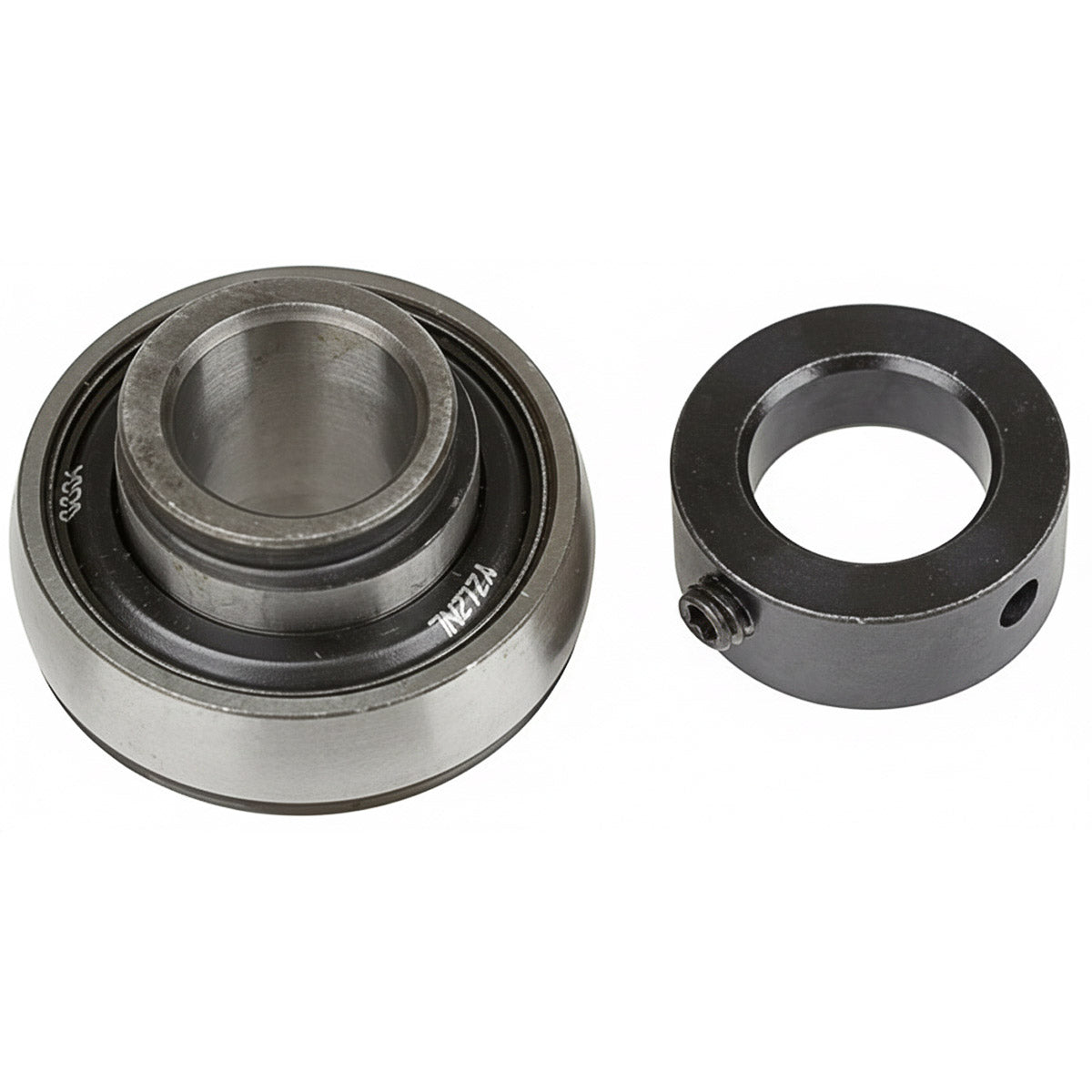 INSERT BEARING WITH LOCK COLLAR - 1-15/16" BORE-WIDE INNER RING - GREASABLE