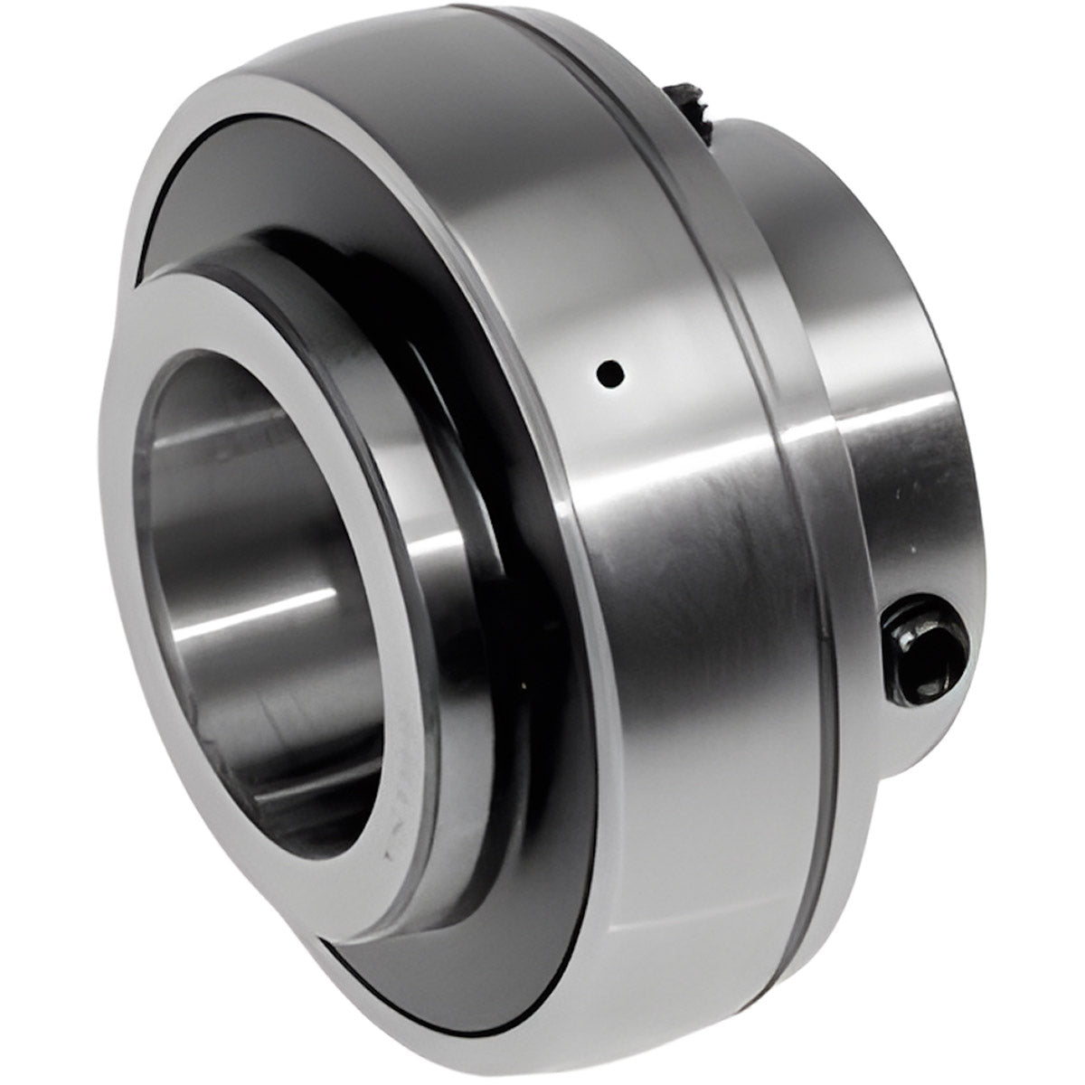 INSERT BEARING WITH SET SCREW - 1-1/4" BORE-WIDE INNER RING - GREASABLE