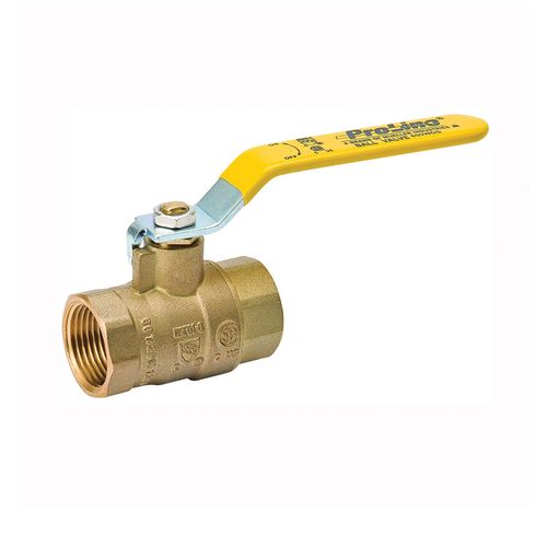 Shut Off Ball Valve, Lead Free, Full Port, 2 In.