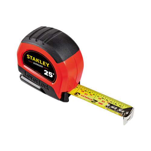Stanley LEVERLOCK Tape Measure, 25'