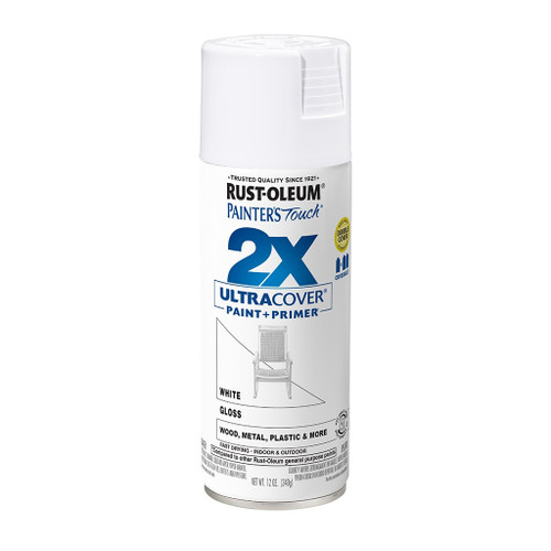 Rust-Oleum 2X Ultra Cover Spray Paint + Primer, Gloss White
