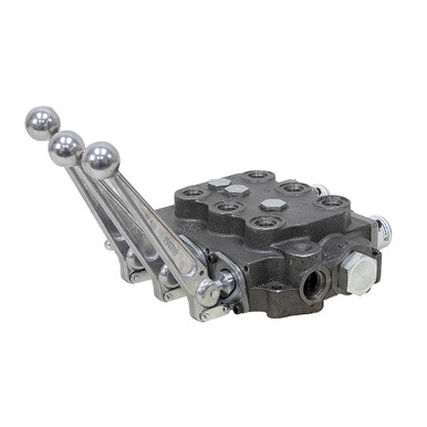 3 Spool 30 GPM Double Acting Directional Valve W/ First Spool Float Cross Mfg 150535 BA3A11XAAG3EC0 SBAF22-ORB