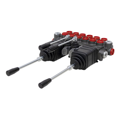 6 Spool 10 GPM Hydraulic Joystick Directional Control Valve Chief 220951