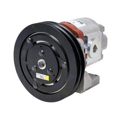 1.53 cuinHydraulic Clutch Pump w/ 7" Double Groove V-belt Pulley Bailey 252346