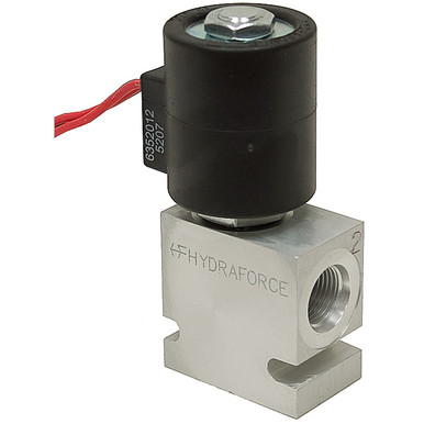 12 Volt DC Normally Closed Solenoid Valve Hydraforce SV10-22-8T-N-12-DL
