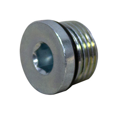 SAE 32 Male Hollow Hex Head Plug 6408-HHP-32